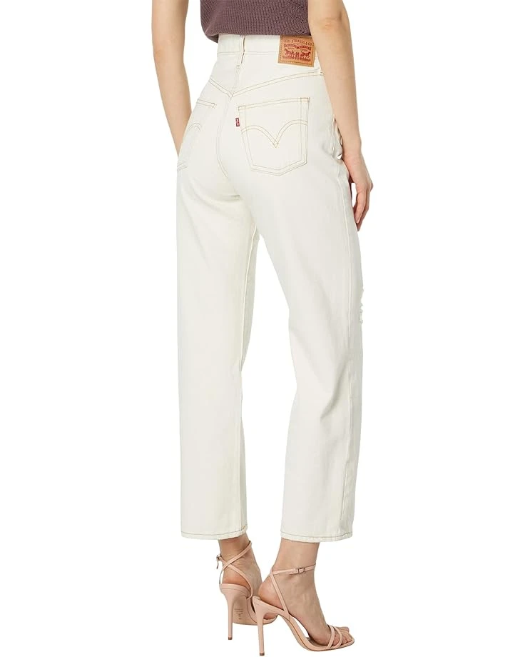 Levi's® Womens Snap Ribcage Straight Ankle | Jeans 2 Levi's® Womens Snap Ribcage Straight Ankle | Jeans - Image 2