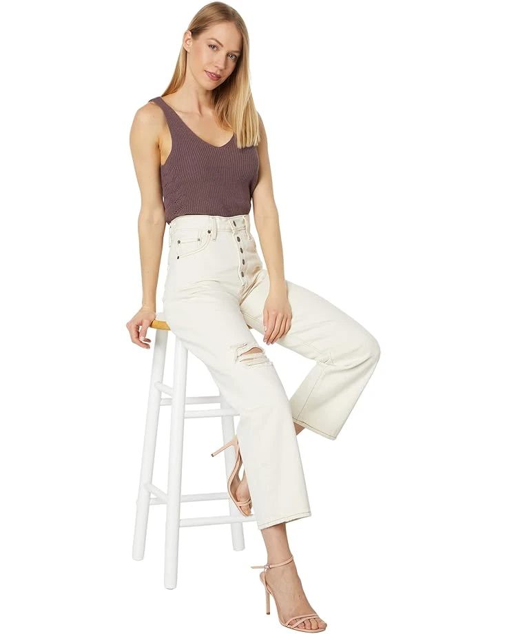 Levi's® Womens Snap Ribcage Straight Ankle | Jeans 4 Levi's® Womens Snap Ribcage Straight Ankle | Jeans - Image 4