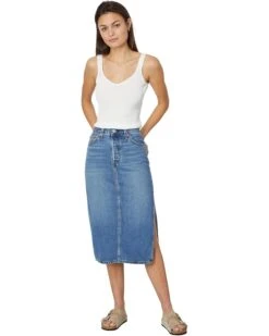 Levi's® Womens Side Slit Skirt | Skirts -Llure Shoe 716JqRbFTML. AC SR736920