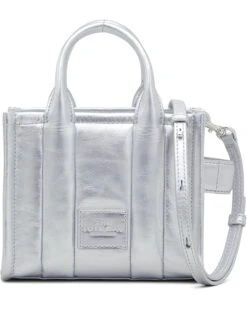 Marc Jacobs The Metallic Leather Crossbody Tote Bag | Handbags