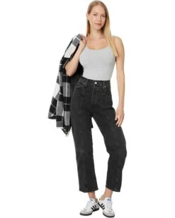 Levi's® Womens Ribcage Straight Seamed | Jeans -Llure Shoe 71w7LETjL. AC SR736920
