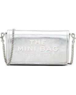 Marc Jacobs The Metallic Leather Chain Mini Bag | Handbags